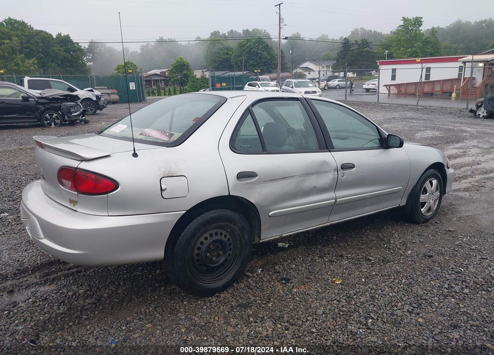 2002 CHEVROLET CAVALIER VIN: 1G1JF524427109757