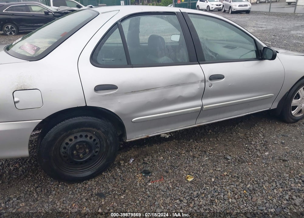 2002 CHEVROLET CAVALIER VIN: 1G1JF524427109757