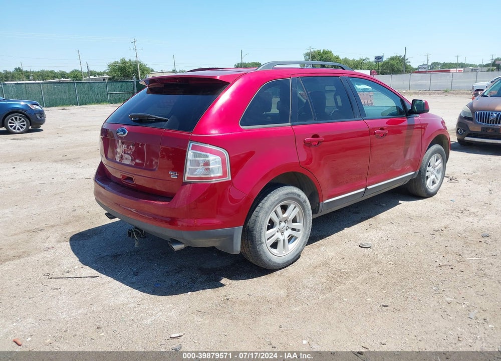 2008 FORD EDGE SEL VIN: 2FMDK48C28BB10474