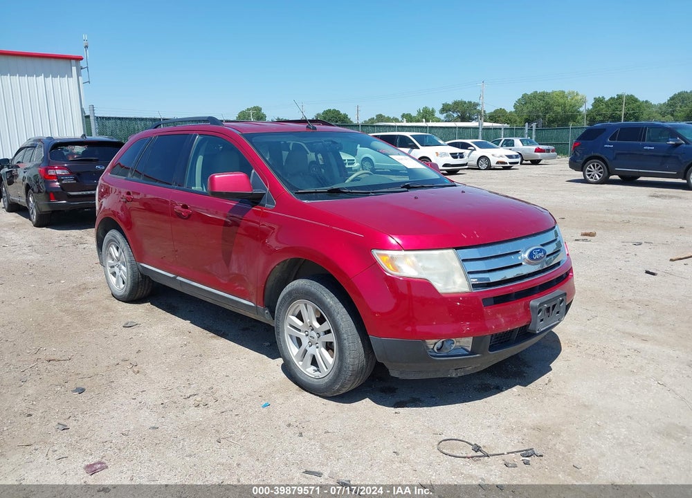 2008 FORD EDGE SEL VIN: 2FMDK48C28BB10474