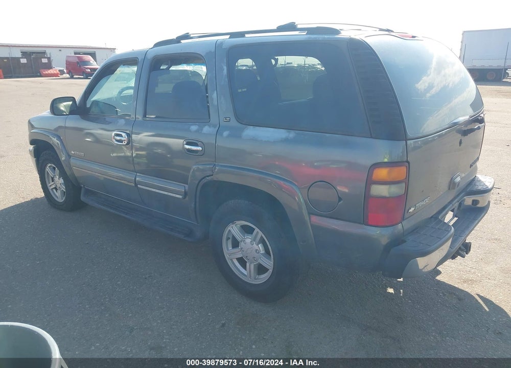 2002 CHEVROLET TAHOE LT VIN: 1GNEK13Z42J254928