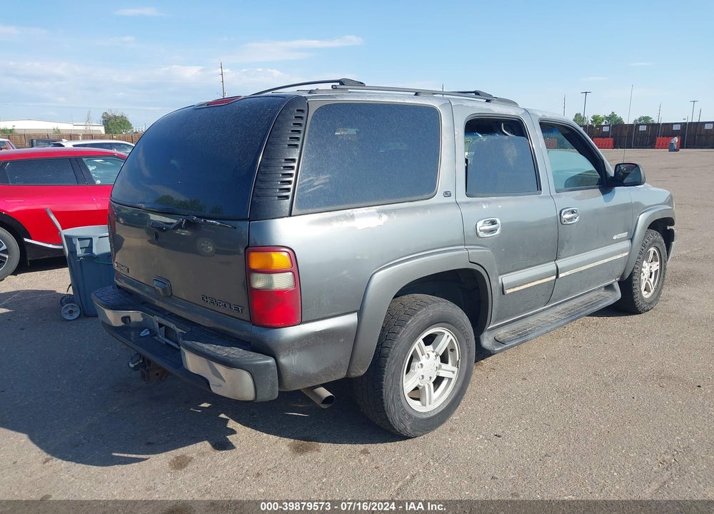 2002 CHEVROLET TAHOE LT VIN: 1GNEK13Z42J254928