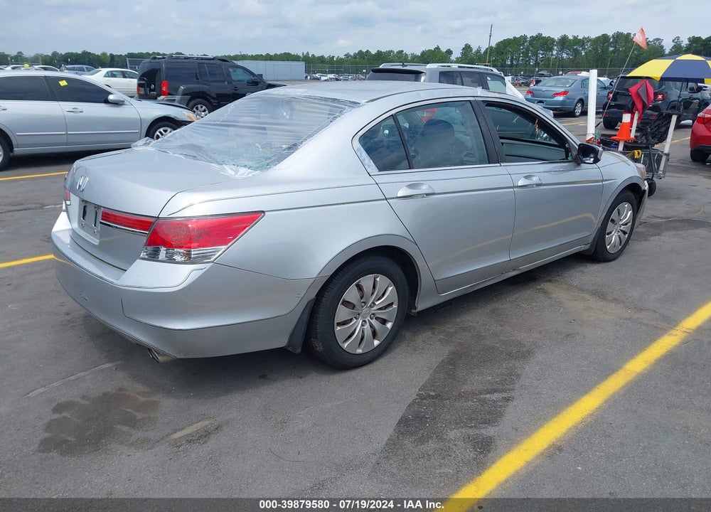 2012 HONDA ACCORD 2.4 LX VIN: 1HGCP2F30CA209180