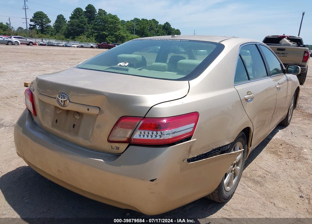 2011 TOYOTA CAMRY LE VIN: 4T1BF3EK0BU152273