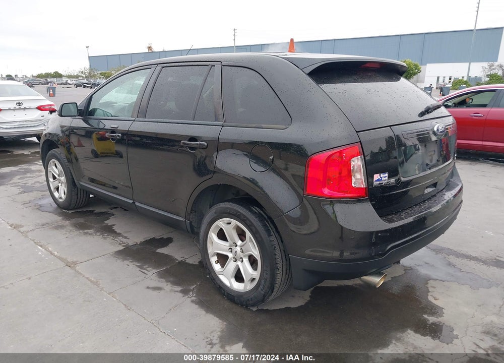 2013 FORD EDGE SEL VIN: 2FMDK4JC9DBA39035