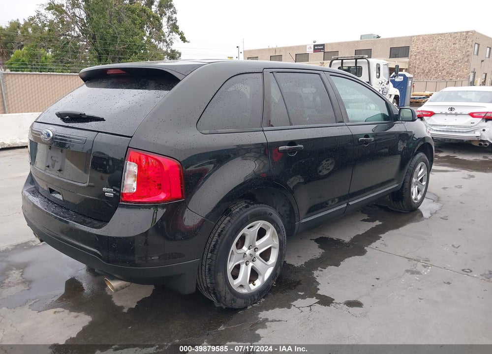 2013 FORD EDGE SEL VIN: 2FMDK4JC9DBA39035