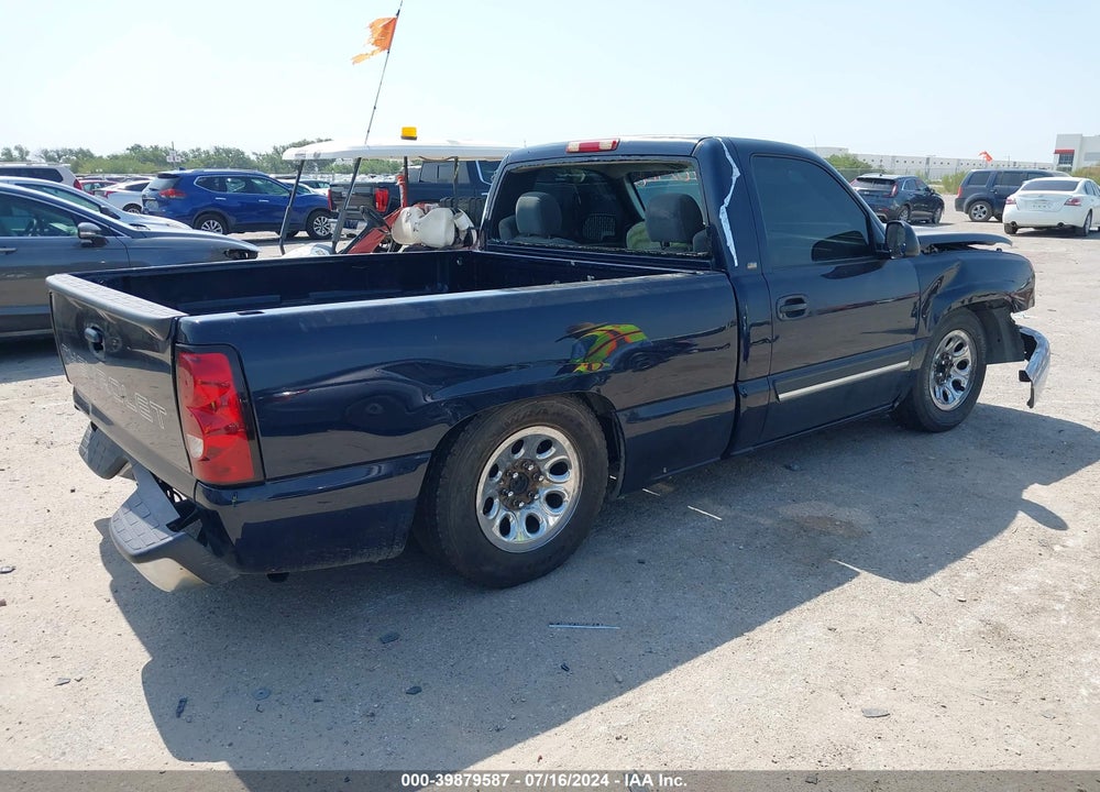 2005 CHEVROLET SILVERADO 1500 VIN: 1GCEC14X05Z358874