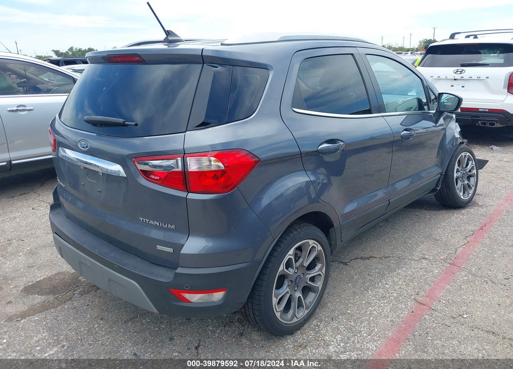 2018 FORD ECOSPORT VIN: MAJ3P1VE8JC233777