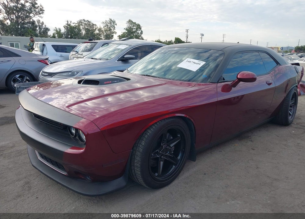 2018 DODGE CHALLENGER 392 HEMI SCAT PACK SHAKER VIN: 2C3CDZFJ8JH154804