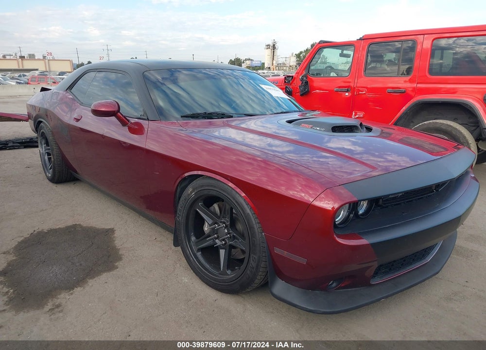 2018 DODGE CHALLENGER 392 HEMI SCAT PACK SHAKER VIN: 2C3CDZFJ8JH154804