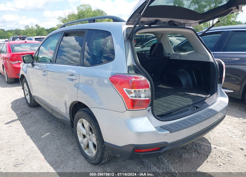 2016 SUBARU FORESTER 2.5I PREMIUM VIN: JF2SJADC5GH563607