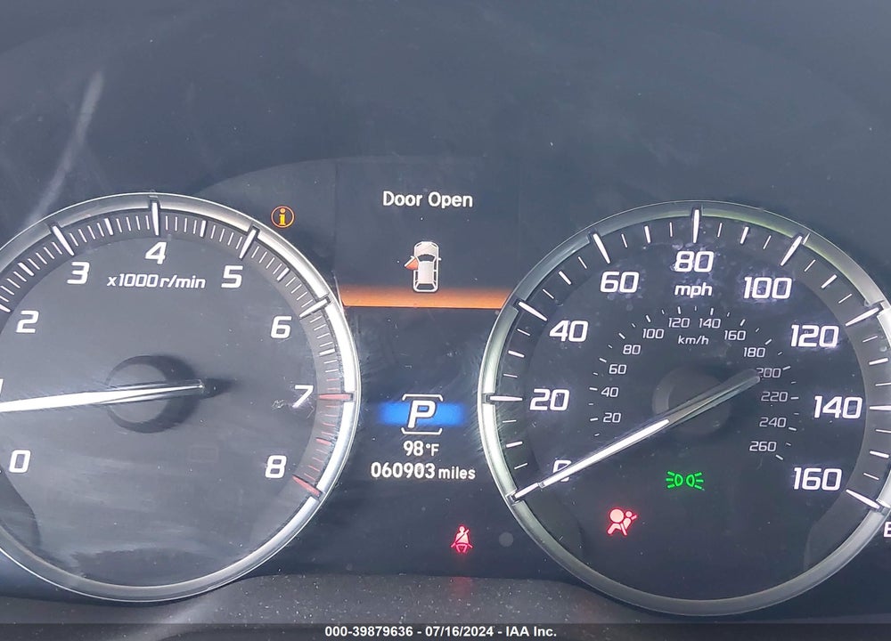 2020 ACURA MDX TECHNOLOGY PACKAGE VIN: 5J8YD3H55LL008267