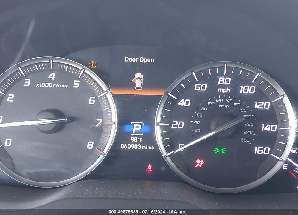 2020 ACURA MDX TECHNOLOGY PACKAGE VIN: 5J8YD3H55LL008267