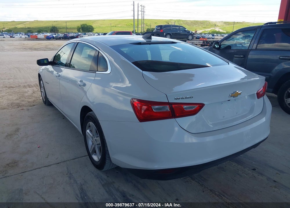 2021 CHEVROLET MALIBU FWD LS VIN: 1G1ZB5ST8MF043275