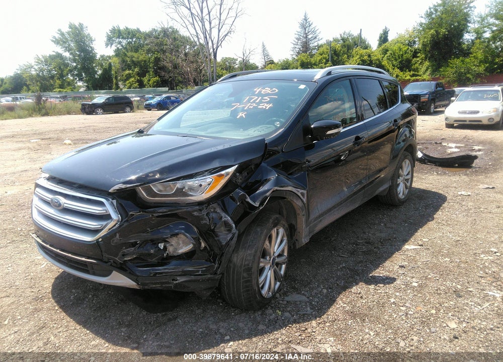 2017 FORD ESCAPE TITANIUM VIN: 1FMCU9JDXHUD91715