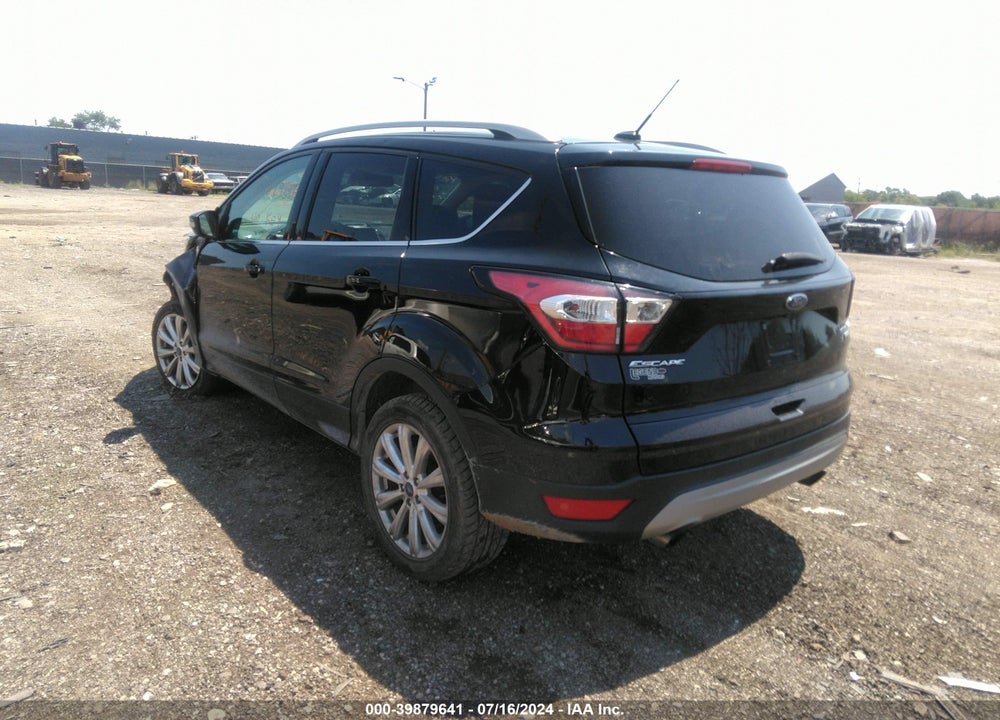 2017 FORD ESCAPE TITANIUM VIN: 1FMCU9JDXHUD91715