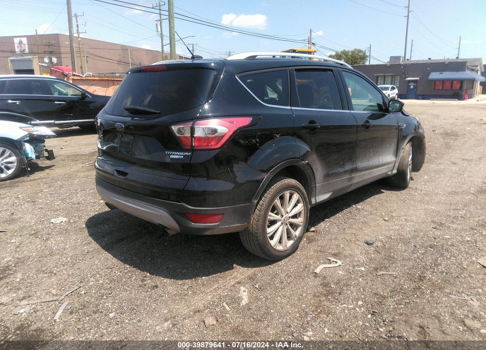 2017 FORD ESCAPE TITANIUM VIN: 1FMCU9JDXHUD91715