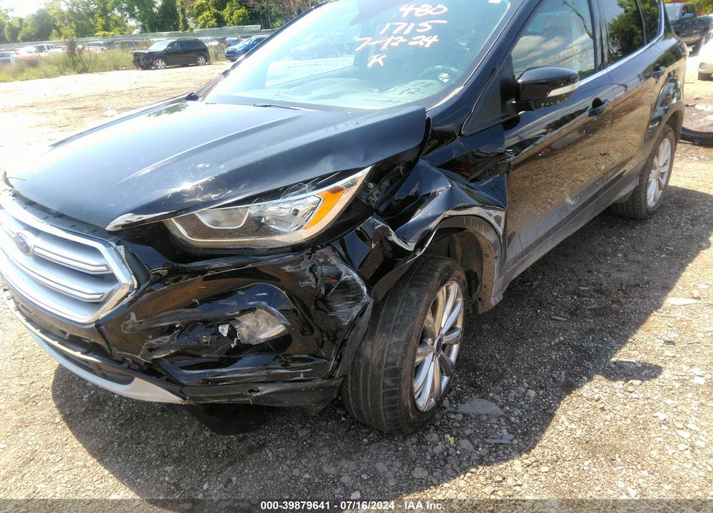 2017 FORD ESCAPE TITANIUM VIN: 1FMCU9JDXHUD91715