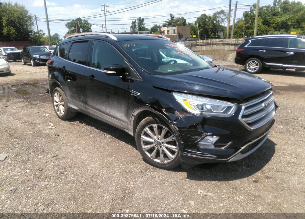 2017 FORD ESCAPE TITANIUM VIN: 1FMCU9JDXHUD91715