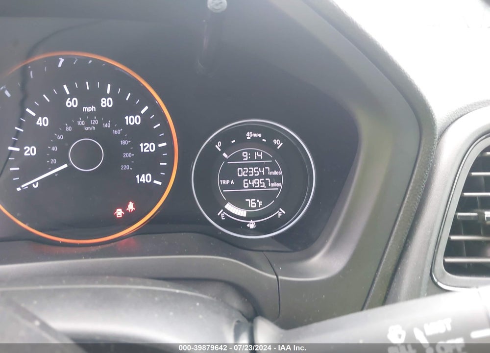 2019 HONDA HR-V SPORT VIN: 3CZRU6H12KM709065