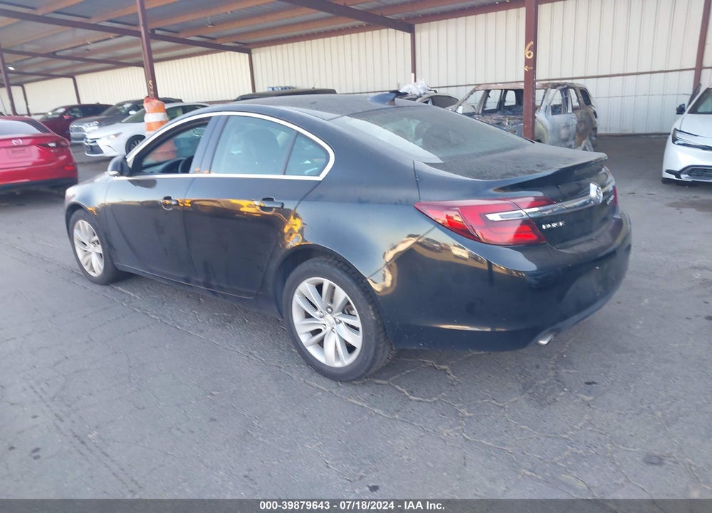 2016 BUICK REGAL TURBO VIN: 2G4GK5EX9G9161440