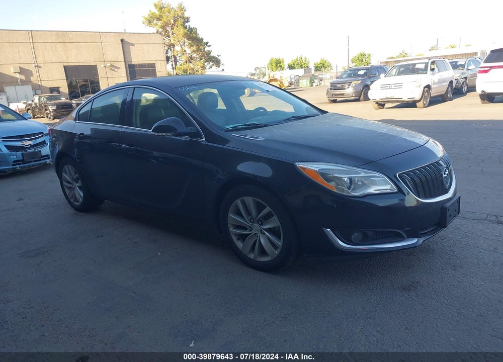 2016 BUICK REGAL TURBO VIN: 2G4GK5EX9G9161440