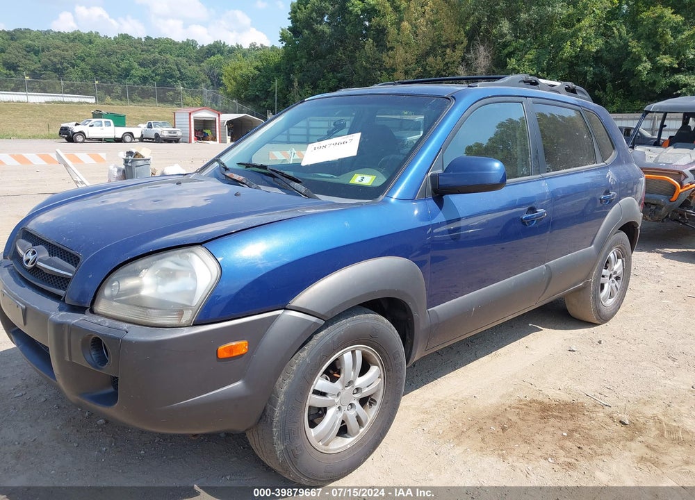 2006 HYUNDAI TUCSON GLS/LIMITED VIN: KM8JN72D66U304543