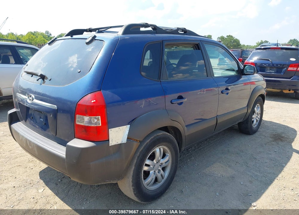 2006 HYUNDAI TUCSON GLS/LIMITED VIN: KM8JN72D66U304543