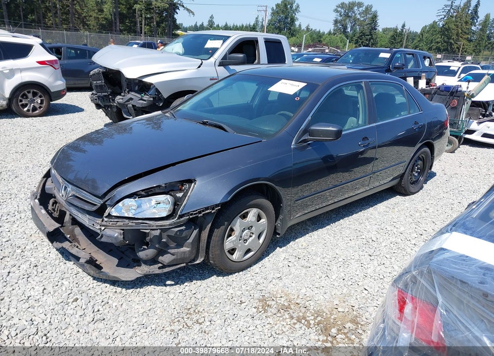 2007 HONDA ACCORD 2.4 LX VIN: 1HGCM56477A149195