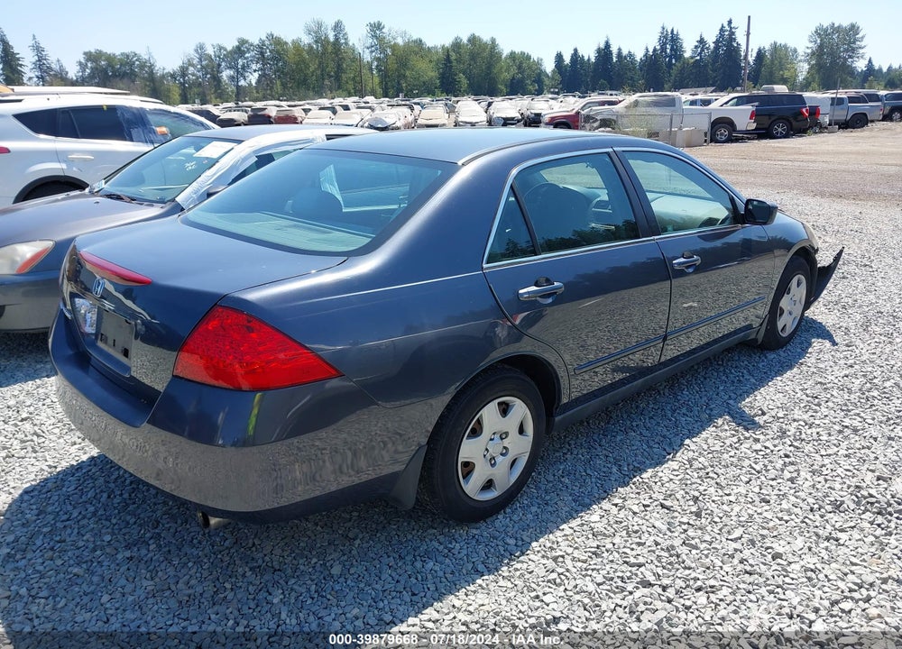 2007 HONDA ACCORD 2.4 LX VIN: 1HGCM56477A149195