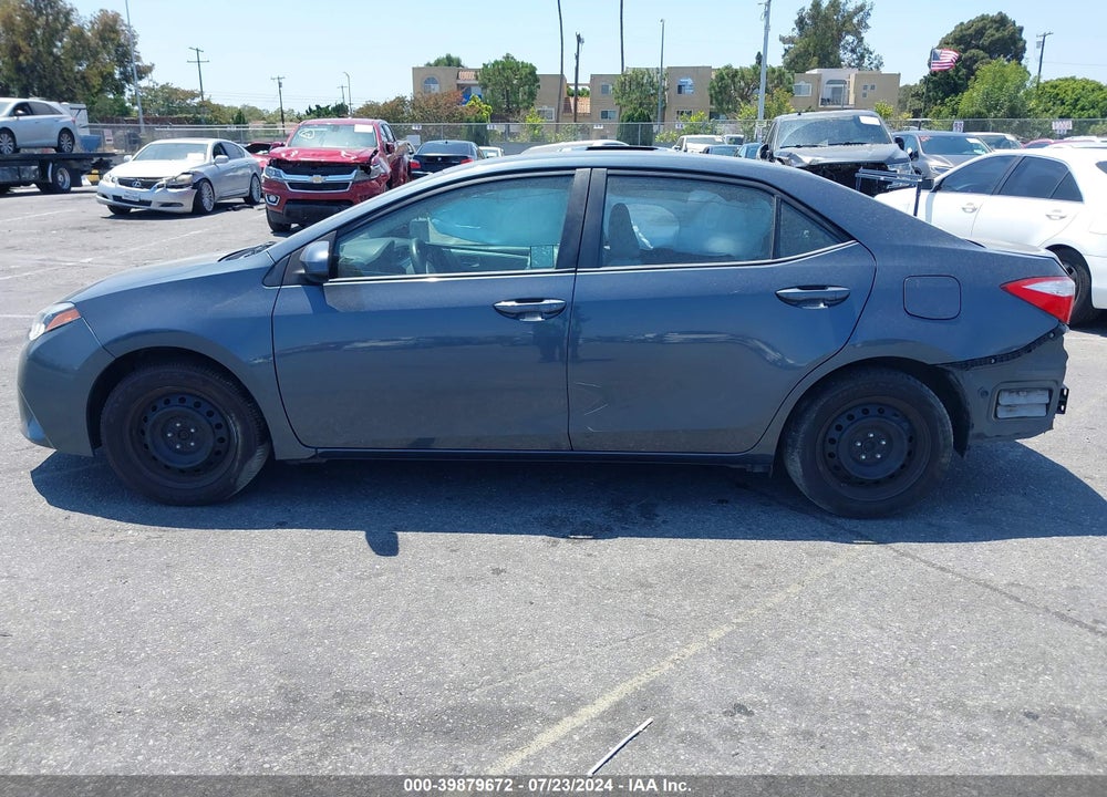 2015 TOYOTA COROLLA LE VIN: 2T1BURHE9FC391326