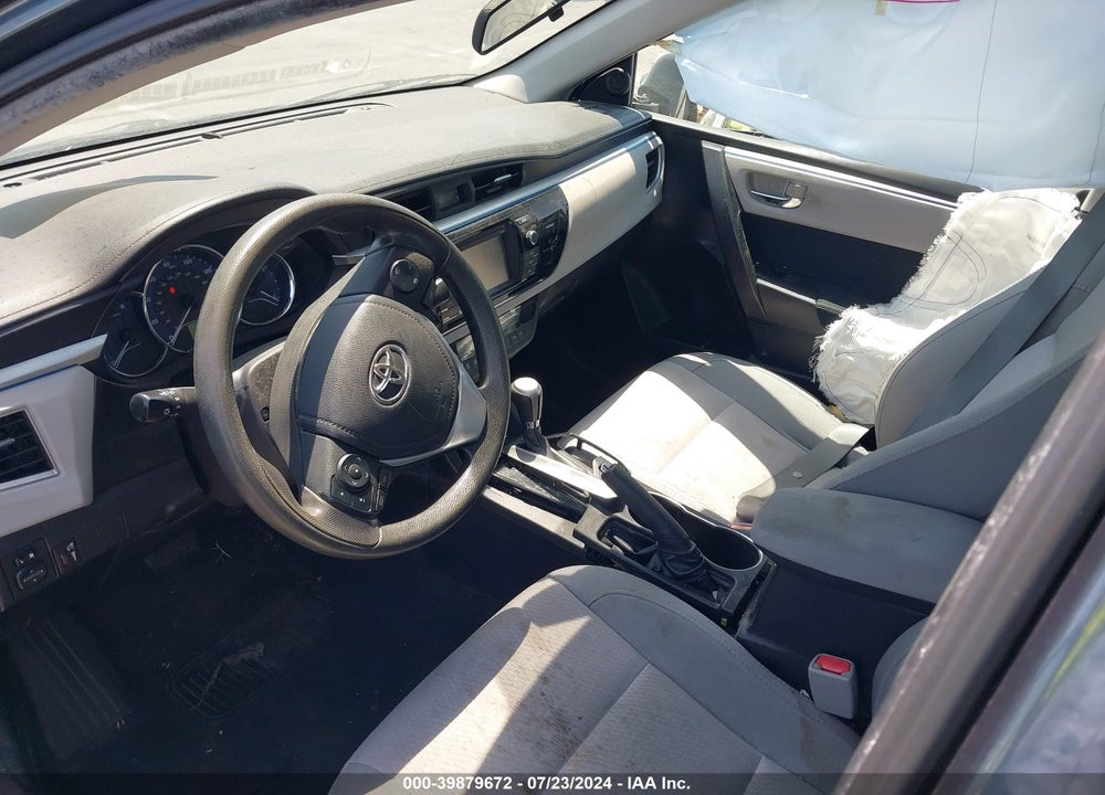 2015 TOYOTA COROLLA LE VIN: 2T1BURHE9FC391326
