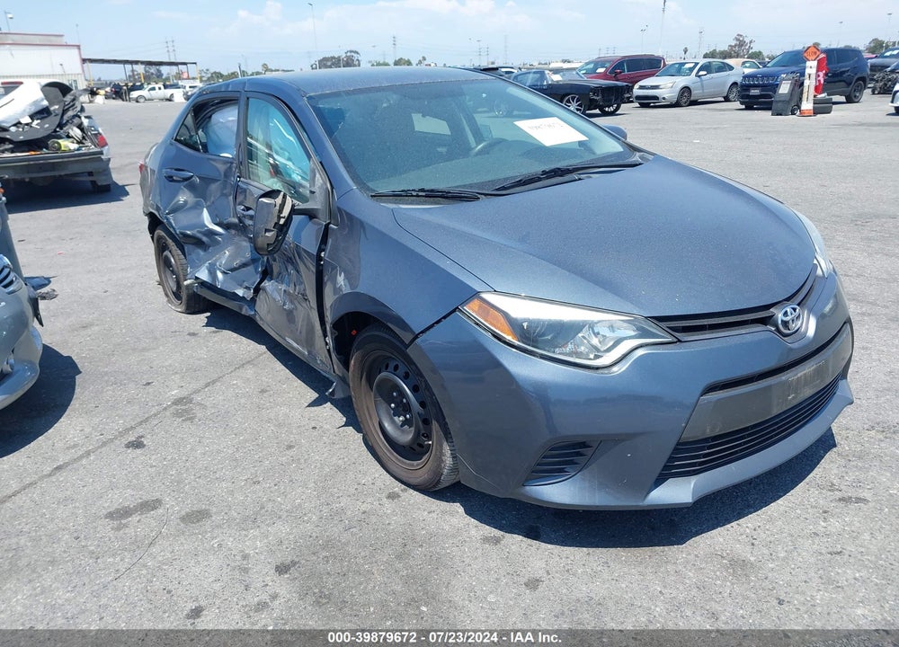 2015 TOYOTA COROLLA LE VIN: 2T1BURHE9FC391326