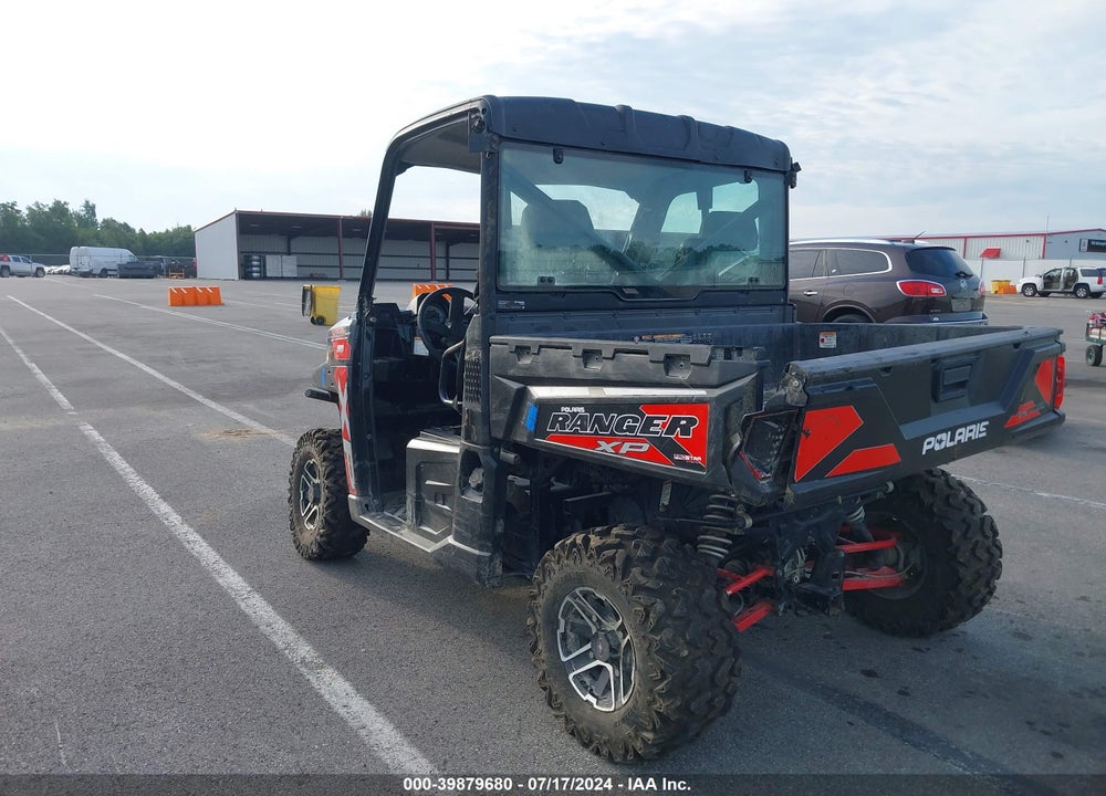 2016 POLARIS RANGER XP 900 EPS VIN: 4XARTE876GB337064