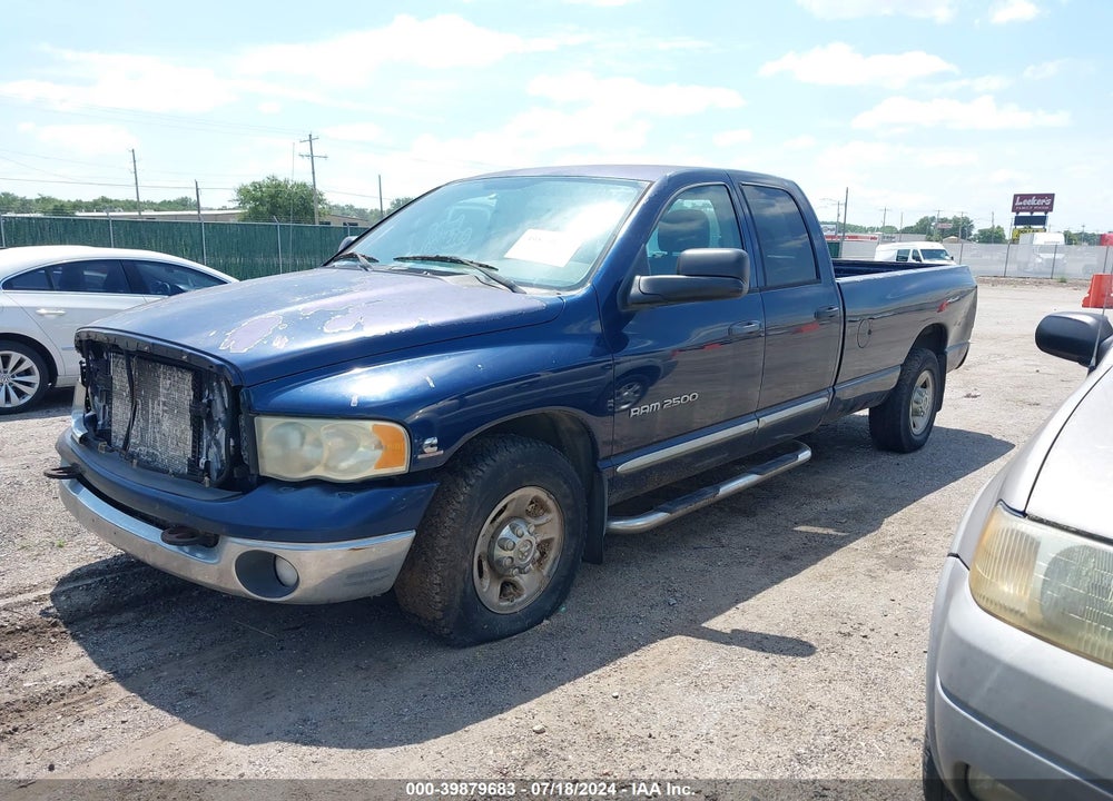 2004 DODGE RAM 2500 SLT/LARAMIE VIN: 3D7KA28C74G111443