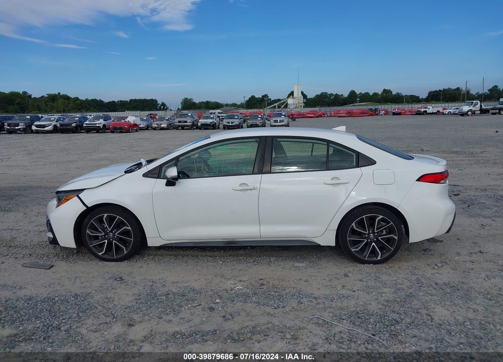 2020 TOYOTA COROLLA SE VIN: JTDS4RCE3LJ023621