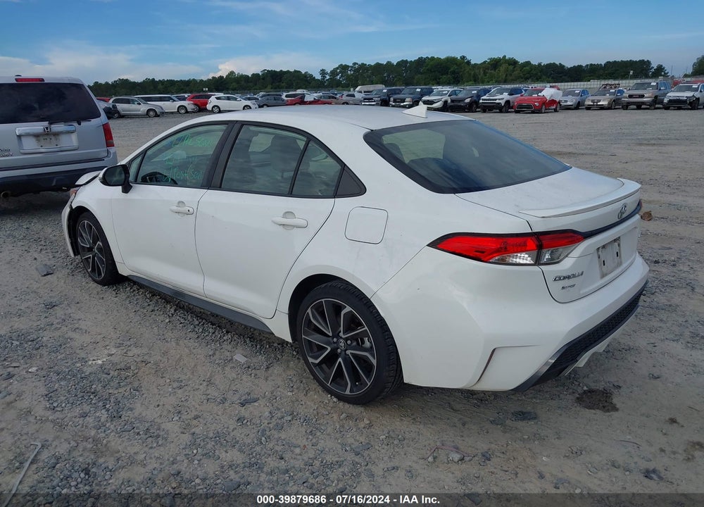 2020 TOYOTA COROLLA SE VIN: JTDS4RCE3LJ023621