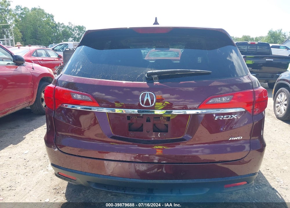 2015 ACURA RDX VIN: 5J8TB4H59FL006600