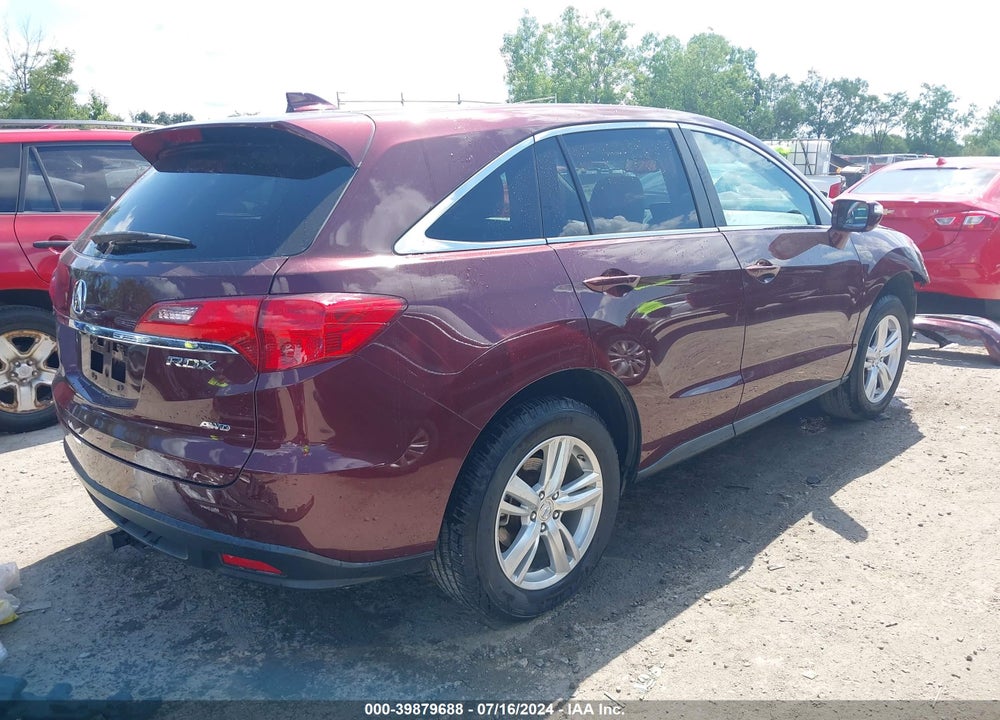 2015 ACURA RDX VIN: 5J8TB4H59FL006600