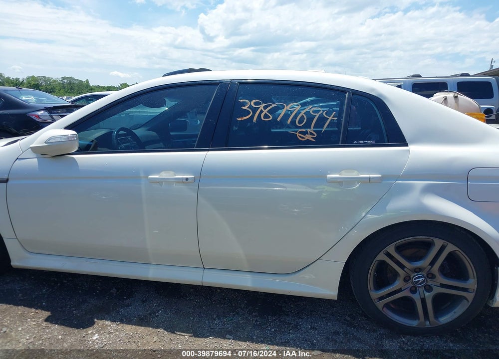 2008 ACURA TL 3.2 VIN: 19UUA66288A015251