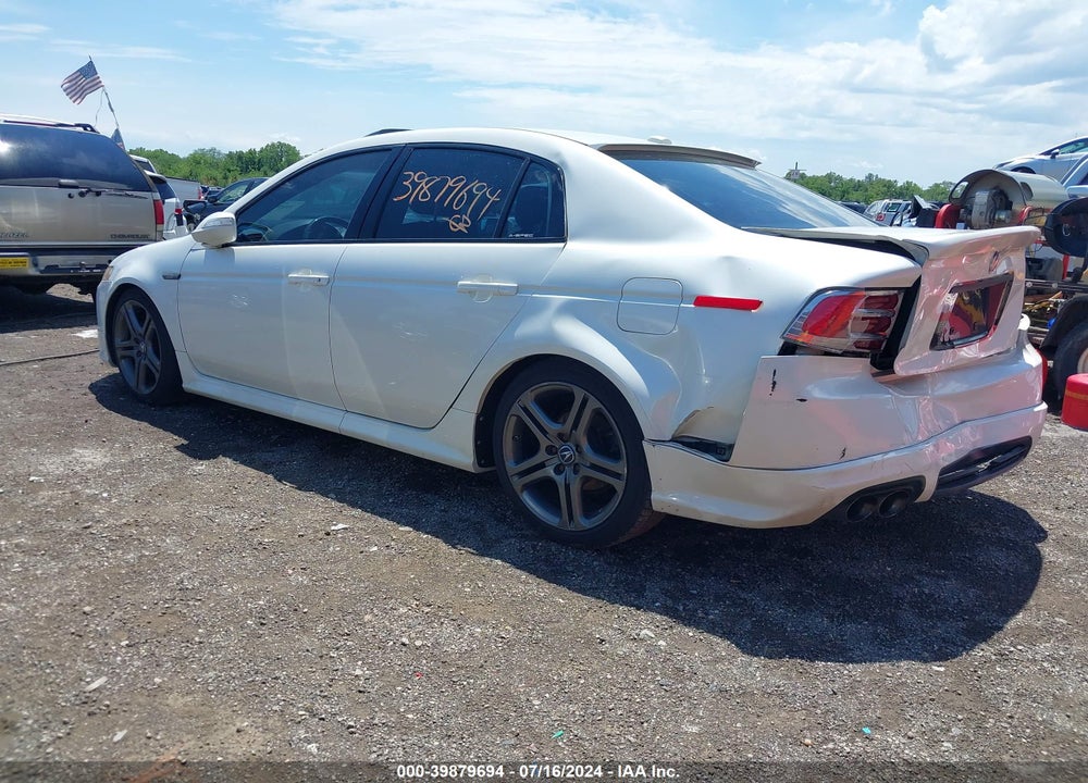 2008 ACURA TL 3.2 VIN: 19UUA66288A015251