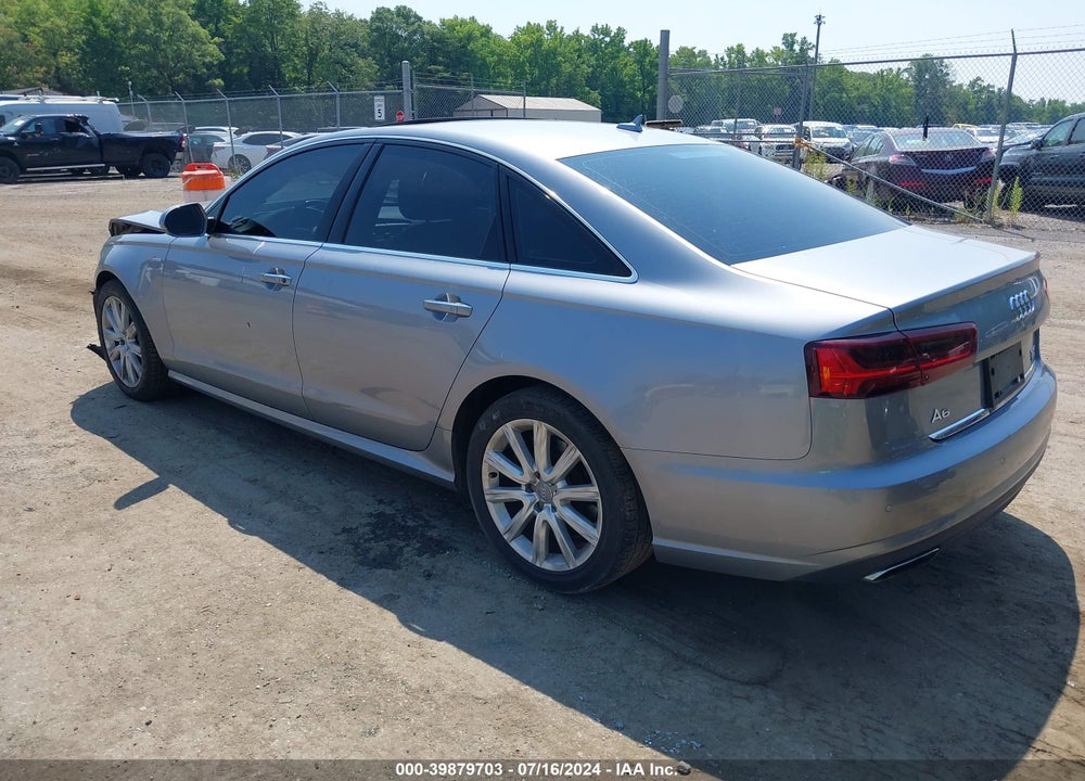2016 AUDI A6 3.0T PREMIUM PLUS VIN: WAUFGAFCXGN075215