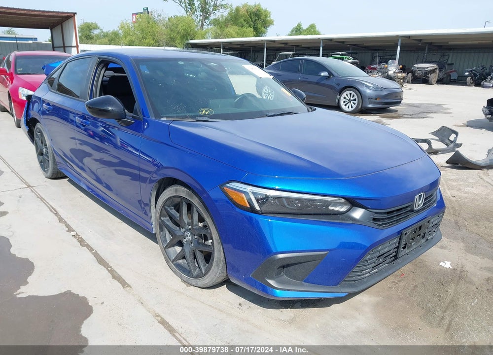 2022 HONDA CIVIC VIN: 2HGFE2F55NH515610