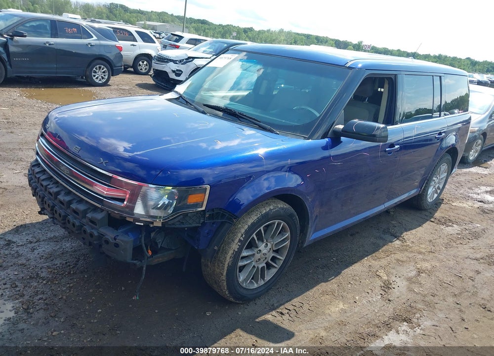 2014 FORD FLEX SEL VIN: 2FMHK6C85EBD12513