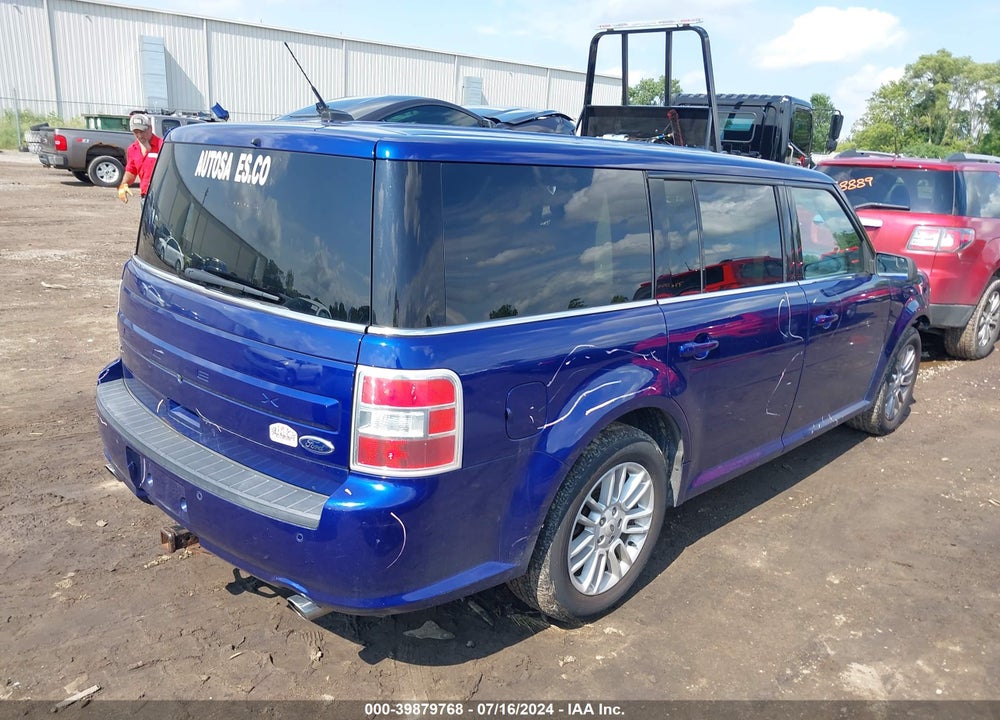 2014 FORD FLEX SEL VIN: 2FMHK6C85EBD12513