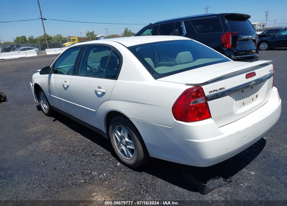 2005 CHEVROLET MALIBU LS VIN: 1G1ZT54815F177620