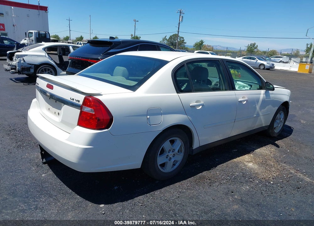 2005 CHEVROLET MALIBU LS VIN: 1G1ZT54815F177620