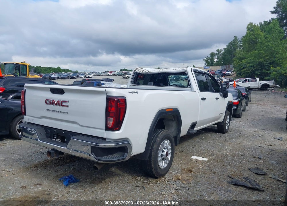 2023 GMC SIERRA 2500HD 4WD  LONG BED PRO VIN: 1GT49LE74PF101824