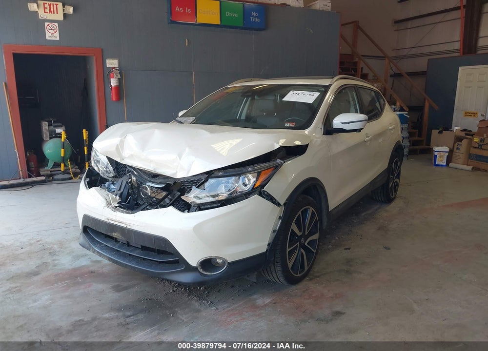 2017 NISSAN ROGUE SPORT SL VIN: JN1BJ1CR2HW112686