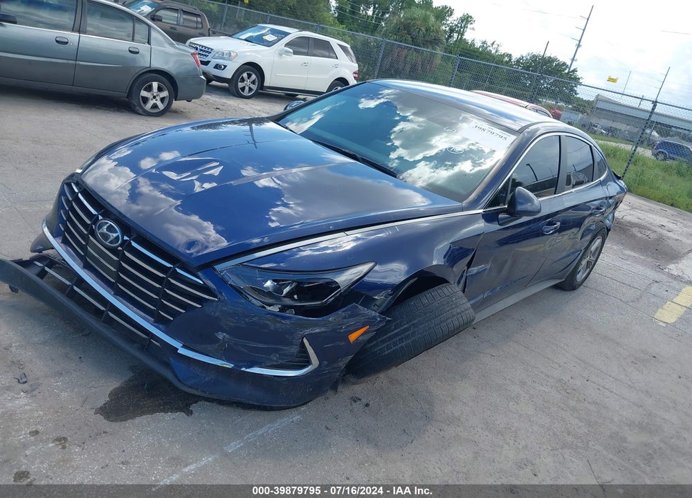 2021 HYUNDAI SONATA SE VIN: 5NPEG4JA4MH104774